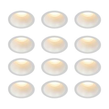 12 db-os beépíthető spotlámpa szett fehér GU10 35 mm IP44 - Dept kép