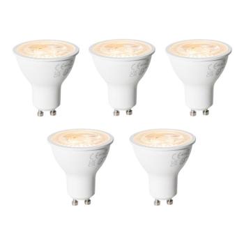 5 darabos GU10 3 lépésben dimmelhető LED izzó készlet 6W 430 lm 2000 - 6000K kép
