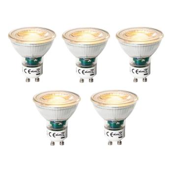 5 darabos GU10 3 lépésben dimmelhető LED izzó készlet 6W 460 lm 2000 - 6000K kép