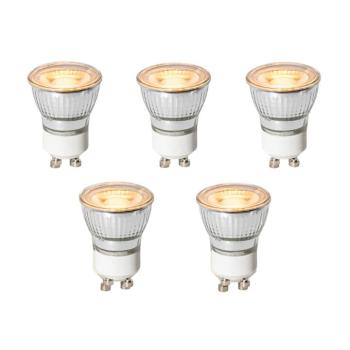 5 darabos GU10 3 lépésben dimmelhető LED izzókészlet 35 mm 4W 200 lm 2200K kép
