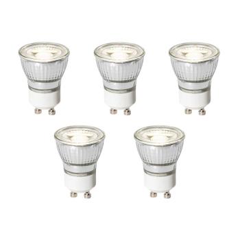 5 darabos GU10 dimmelhető LED izzó készlet 35mm 4W 230 lm 4000K kép