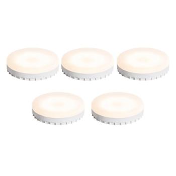 5 darabos GX53 dimmelhető LED izzó készlet 7W 750 lm 3000K kép