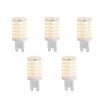 5 darabos Smart G9 szabályozható LED izzókészlet, átlátszó, 2,5W, 250 lm, 2700-6500K kép