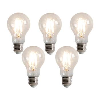 5 db E27 3 fokozatú dimmelhető LED izzó A60 5W 500lm 2700K szett kép