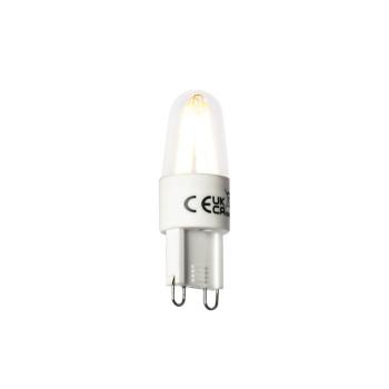 5 db G9 LED izzószál izzó szett 1,8W 170lm 2300K kép