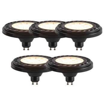 5 db GU10 3 fokozatú dimmelhető LED izzó AR111 8W 700lm 2700K szett kép