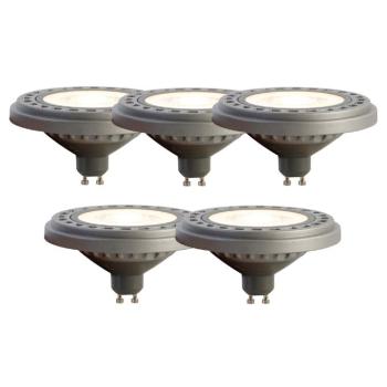 5 db GU10 LED izzó szett AR111 8W 750 lm 3000K kép