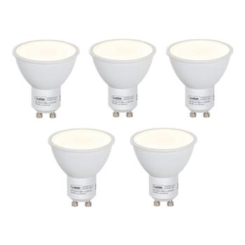 5 db GU10 LED izzó szett szürkületi érzékelővel 5W 380lm 3000K kép