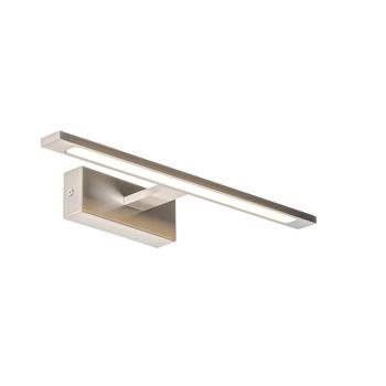 Acél fali lámpa 41,5 cm LED-del IP44 - Jerre kép