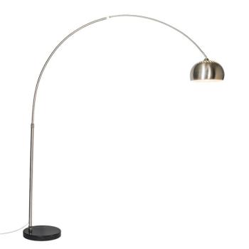 Acél ívlámpa fém búrával 33 cm állítható - XXL kép