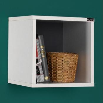 Adore Furniture Fali polc 33x33 cm fehér  kép