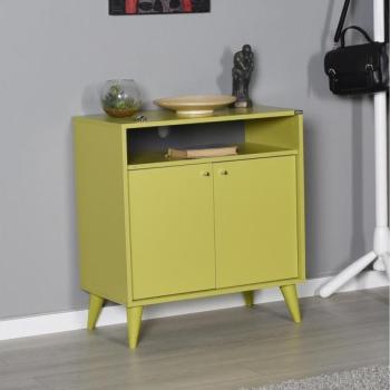 Adore Furniture Szekrény 79x73 cm zöld  kép