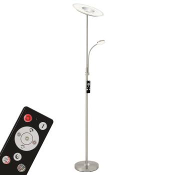 Agiled LED mennyezeti lámpa, nikkel, fényerőszabályzó, CCT, 32 W kép