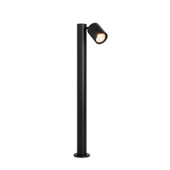 Álló kültéri lámpa fekete 80 cm AR70 állítható IP44 - Solo kép