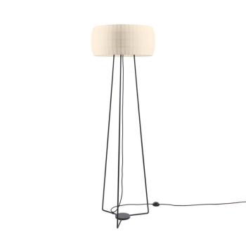 Álló világítás Isamu háromlábú, búra gyöngyfehér kép