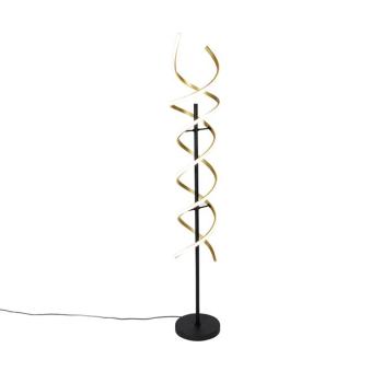 Állólámpa arany LED-del, 3 fokozatú Kelvin-szabályozóval - Henk kép