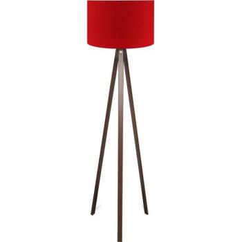  Állólámpa AYD 1xE27/40W/230V barna/piros  kép