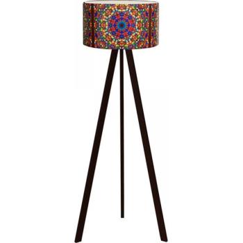  Állólámpa AYD 1xE27/40W/230V barna/színes  kép