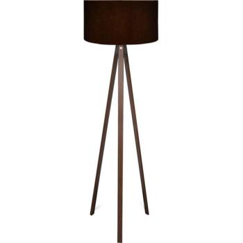  Állólámpa AYD 1xE27/40W/230V fekete/barna  kép
