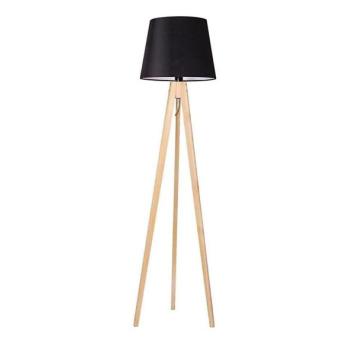  Állólámpa CONE 1xE27/60W/230V tölgy fekete  kép