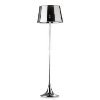 Állólámpa London Cromo magasság 174 cm króm/tiszta kép