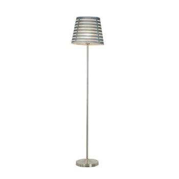  Állólámpa SEGIN 1xE27/60W/230V szürke/fényes króm  kép