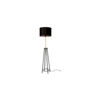 Állólámpa TEGOLA 1xE27/60W/230V fekete/arany  kép