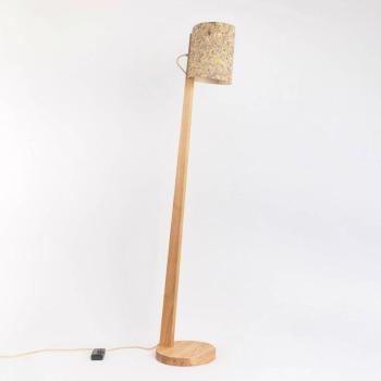 ALMUT 1411 állólámpa hengeres Ø 30 cm alpesi rét kép