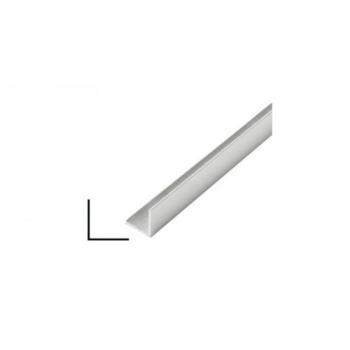 Aluminium L profil LED szalaghoz , 2 méter/db , 15 mm x 15 mm kép