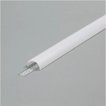 Alumínium profil fedő , 2 méter/db , opál , ARC12 , &quot;D&quot; Klikk kép