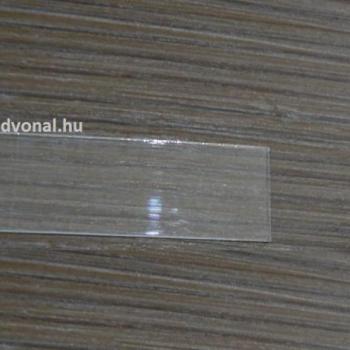 Aluminium profil víztiszta fedő 2 m , FLAT8 kép