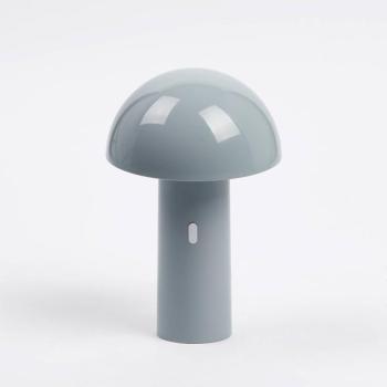 Aluminor Capsule LED asztali lámpa, mobil, szürke kép