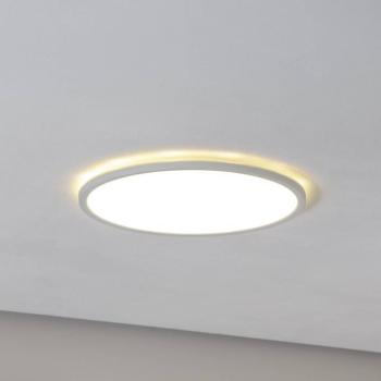 Aqua LED panel, Ø 40 cm, fehér, fém/műanyag CCT fényerőszabályzóval kép