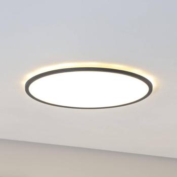 Aqua LED panel, Ø 50 cm, fekete, fém/műanyag, CCT dim kép