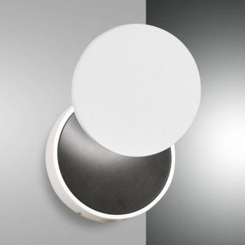 Ara LED falilámpa olvasófénnyel, feh.-fek. kép