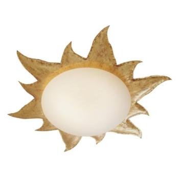 Arany lámpa NOVA GOLD opál üveg ernyővel kép