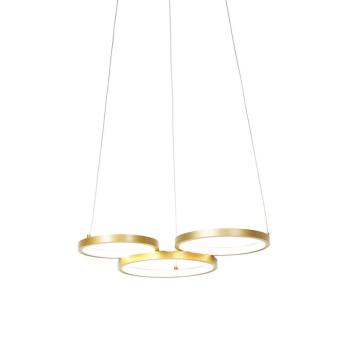 Arany lógólámpa LED-del, 3 fokozatú dimmerrel, 3 lámpás - Rondas kép