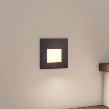 Arcchio LED-es süllyesztett lámpa Vexi, 7,8 cm x 7,8 cm, fekete, CCT kép