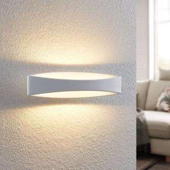 Arcchio LED fali lámpa Jelle, 44 cm, fehér, fém, fel/le, fel/le, le kép