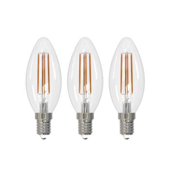 Arcchio LED izzó E14 gyertya, 3 db-os készlet, 2700 K kép