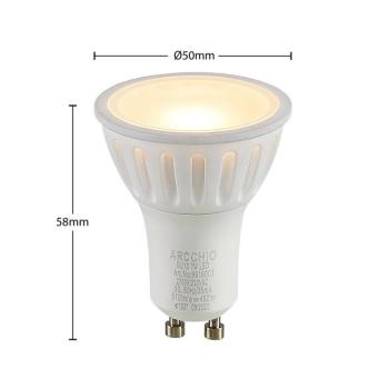 Arcchio LED reflektor GU10 100° 7W 2,700K dimmelhető kép