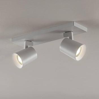 Arcchio mennyezeti spotlámpa Iavo, 30 cm, fehér, 2-lámpás, fém kép