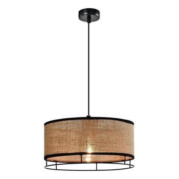  ARDI zsinóros csillár 1xE27/40W/230V barna/fekete  kép