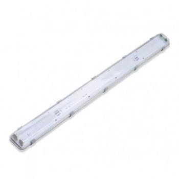Armatúra , 2*120cm , T8 LED fénycsőhöz , por , páramentes , IP65 , Asalite kép
