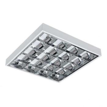 Armatúra , mennyezeti , falon kívüli , 4*60cm , T8 LED fénycsőhöz , GTV kép