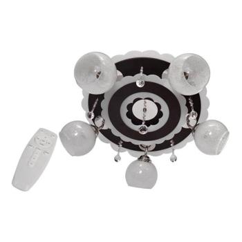  ARONA 5xE27/15W/230V+LED fekete spotlámpa  kép