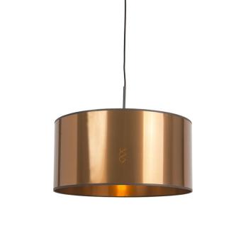 Art Deco lógólámpa fehér réz árnyékolóval 50 cm - Combi 1 kép