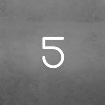 Artemide Alphabet of Light 5. számú fali lámpa kép