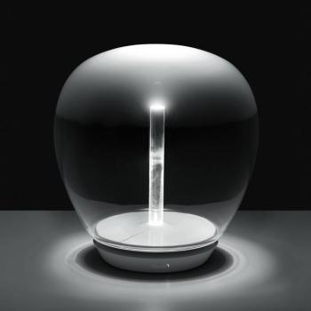 Artemide Empatia üveg asztali lámpa LED-del, Ø 26cm kép