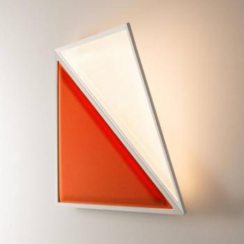 Artemide Flexia LED fali lámpa, narancs színben kép